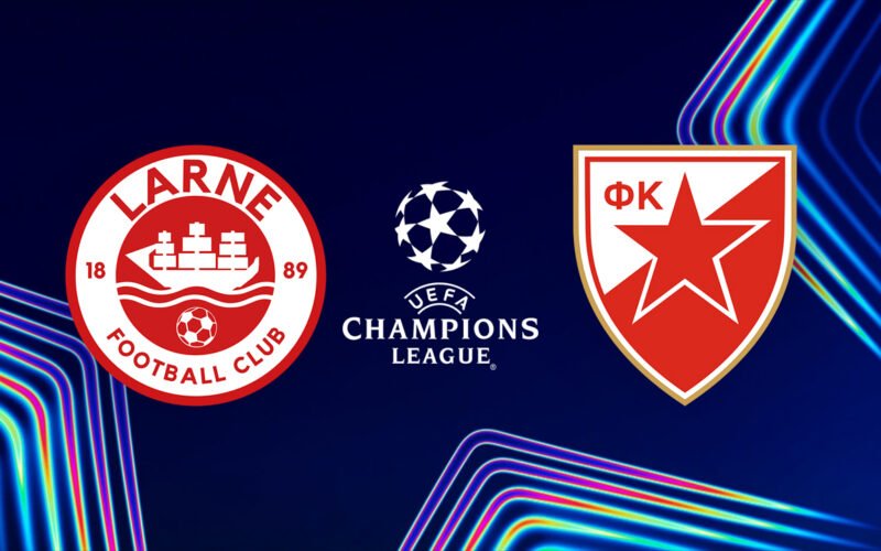 Crvena Zvezda Blanks Larne 4-0 in Champions League Opener